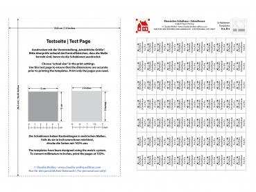 DOWNLOAD Template Set "Schoolhouse" (PDF)